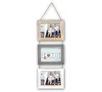 ZEP Cadre photo Lavigny TY3846 Bois beige/blanc/gris 10 x 15 cm