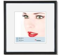 Cadre Photo Walther Design Noir 20 x 20 cm Cadre Plastique Galeria KB220H