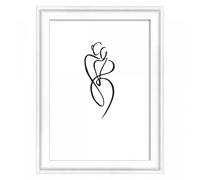 Cadre Photo Walther Design Silhouette (mdf) 20x30 Blanc