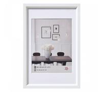 Cadre Photo Walther Design Steel Style (plastique) Avec Passe-partout Blanc 18x24 (passepartout Fenêtre 13x18) Blanc