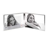 Cadre photo Walther design - WD219VS - cadre photo argent 2X 9x13 cm Chloe Portrait Frame