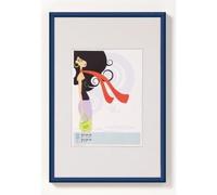Cadre photo - WALTHER - LIFESTYLE 30X40 - Plastique - Bleu - Rectangulaire