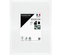 Ceanothe - Cadre photo Wild 50x70 cm - Blanc