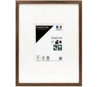 Cadre photo ¿b¿ne 30x40 cm avec passe-partout r¿sine recycl¿e