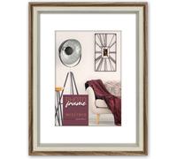 Cadre photo Zep DN923B Palmi marron 15x20 / 20x30 cm - look bois élégant
