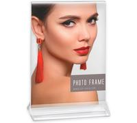 Cadre photo Zep Idaho Vertical transparent 10x15 cm en acrylique
