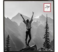Cadre photo Zep KB13 noir 30x30 cm en polystyrène avec finition luxueuse
