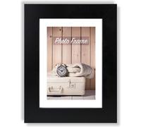 Cadre photo Zep Nelson noir en bois 10x15 cm avec finition de qualité