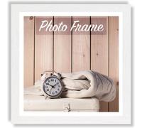 Cadre photo Zep Nelson V21303 blanc vintage en bois 30x30 cm