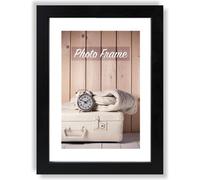 Cadre photo Zep Nelson V21341 noir 30x40 cm avec aspect bois