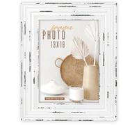 Cadre photo - ZEP - Orly - Bois véritable - Vintage - 20x30 cm - Blanc