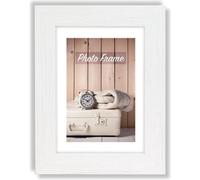 Cadre photo Zep V21573 Nelson 3 blanc vintage 13x18 cm en bois