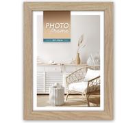 Cadre photo Zep Vivan 7 en bois marron 13x18 cm avec aspect naturel