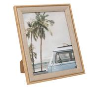Cadre photo Zera tissu beige 20x25cm - Atmosphera createur d'interieur