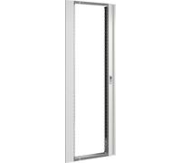 Cadre pivotant avec cache Rittal 8619034 Tôle d'acier gris clair (RAL 7035) (l x H) 482.6 mm x 45 UH 1 pc(s)