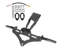 Cadre Plaque D'immatriculation Moto pour CB750 pour CB500 2023-2025 Support Plaque D'immatriculation Arrière D'éliminateur Garde-Boue Bien Rangé Lumière LED(with Signal)