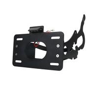 Cadre Plaque D'immatriculation pour Vulcan 800 VN800 1995 1996 1997 1998 1999 2000 2001 2002 2003 2004 2005 2006 Support Plaque D'immatriculation Latéral