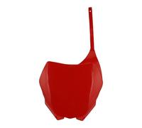 Cadre Plaque immatriculation réglable Plaque d'immatriculation pour Motocross Tout-Terrain, Compatible avec Yamaha YZ250F, YZ450F, YZ125, YZ250, WR450F 2006-2019(Red)
