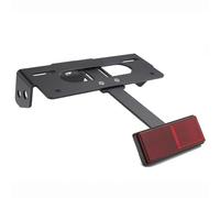 Cadre Plaque Moto Cadre De Plaque D'immatriculation Moto Support D'enregistrement Queue Arrière Bien Rangée Pour Kit D'élimination Compatible Avec Navi 2022 2023 2025(Style B)