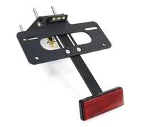 Cadre Plaque Moto Support Plaque D'immatriculation Arrière Bien Rangé Kit Pour Eliminator Support Licence Compatible Avec Pour Ninja Pour ZX-6R 2005 2006(Style B)