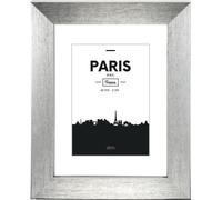 Cadre plastique Paris, argent, 13 x 18 cm