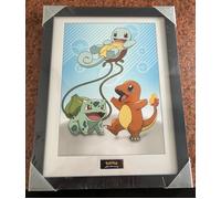 Cadre pokémon Kanto Starters - Pokémon goodies - Neuf