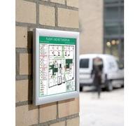 Cadre porte-affiches security, ininflammable, A3