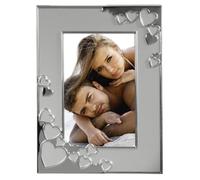 Hama Cadre photo Cape Coral Argenté 13 x 18 cm Portrait Romantique