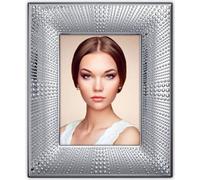 Cadre-portrait métallique ZEP Alba 13x18 cm argent brillant