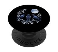 Cadre pour Amoureux des Corbeaux Bleus PopSockets PopGrip Adhésif