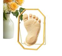 Cadre pour Empreintes Mains ,Décoration Maison Rustique Créative DIY Artisanale | Cadre Souvenir Empreinte de Pied Fait Main - Pour Maison, Dortoir, Bureau, Chambre à Coucher, Salon, Salle de Jeux
