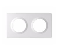 Cadre pour Interrupteur Double Orb Sonoff EF2G Blanc
