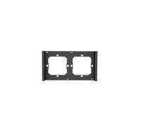 Cadre pour interrupteur M5 80 Double 2gang Sonoff M5-2C-80-F (Graphite/Noir)