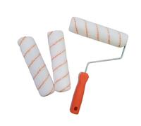 Cadre Pour Rouleau à Peinture Universal Roller Brush Set With 3 Rolls + 1 Stand For Home Pour Murs Et Plafonds