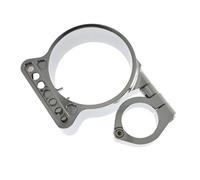 Cadre pour tableau de bord moto Compatible Avec Pour Sportster Pour XL1200 883 Support De Relocalisation De Montage Latéral De Compteur De Vitesse De Moto Couvercle De Boîtier D'instrument(Black)
