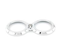 Cadre pour tableau de bord moto Compatible Avec Triumph Pour Thruxton 1200 R RS Pour Speed pour Twin Toute L'année Tableau Bord Moto Panneau Compteur Vitesse Couvercle Pod Garniture Cadre(Chrome)