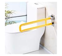 Cadre pour toilettes Poignées de maintien pour toi For baignoire, barre d'appui pliable for salle de bain, rampe de douche de 30 pouces, rails en acier inoxydable et PVC, poignée de support de sécurit