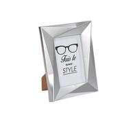 cadre pp "fais-le avec style" 20*25cm origami argent Gris G