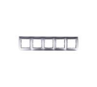 Cadre Premium 5 plis argent mat/pour Simon 54 DRK5/43