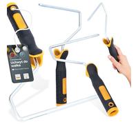 Cadre Professionnel Pour Rouleau De Peinture 8 mm x 180 mm Manche Ergonomique Acier Haute Durabilité Polyvalent Peintres Utilisation Facile Idéal Projets Maison