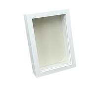 Cadre Profond Cadre de Fleurs séchées à Faire soi-même, boîte Ombre, Artisanat Fait la Main for , Feuilles, Papillon, spécimen, Cadre d'affichage Photo pour l'Artisanat(B 6 inches)