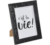 cadre ps c'est la vie 18*24cm martelé noir - en display de 12 Noir G