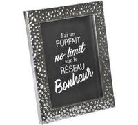 cadre ps forfait no limit 24*30cm goutte d'eau argent - en display de 12 Gris G