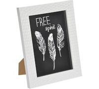 cadre ps "free spirit" 13*18cm nid d'abeilles blanc - en display de 12 Blanc G