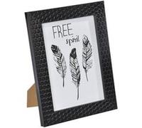 cadre ps "free spirit" 13*18cm nid d'abeilles noir - en display de 12 Noir G