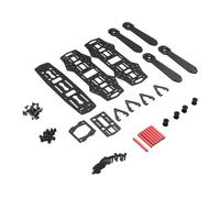 Cadre quadrirotor en fibre haute résistance, assemblage facile, design durable, cadre quadricoptère haute résistance