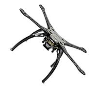 Cadre quadrirotor professionnel en fibre 500 mm/527 mm espacement moteur compatible avec les caméras FPV