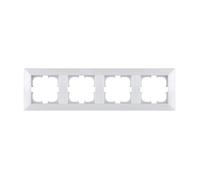 Cadre Quadruple 4x Blanc Exen Odak