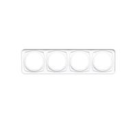 Cadre quadruple Berker R.1 horizontal/vertical IP20 10142189