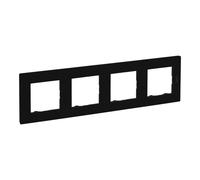 Cadre quadruple Nilae Step 4x noir 863594